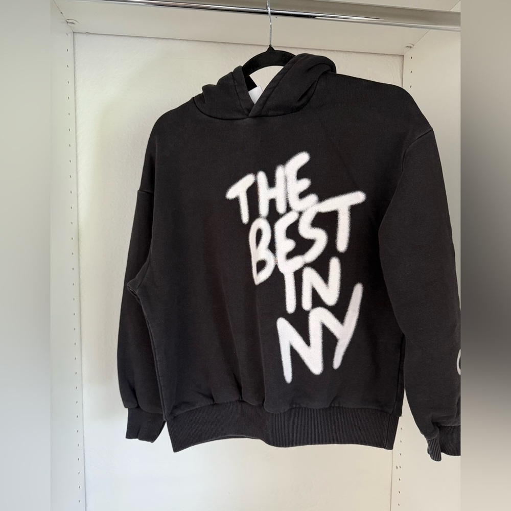Zara Charcoal Gray Sweatpants and hoodie
